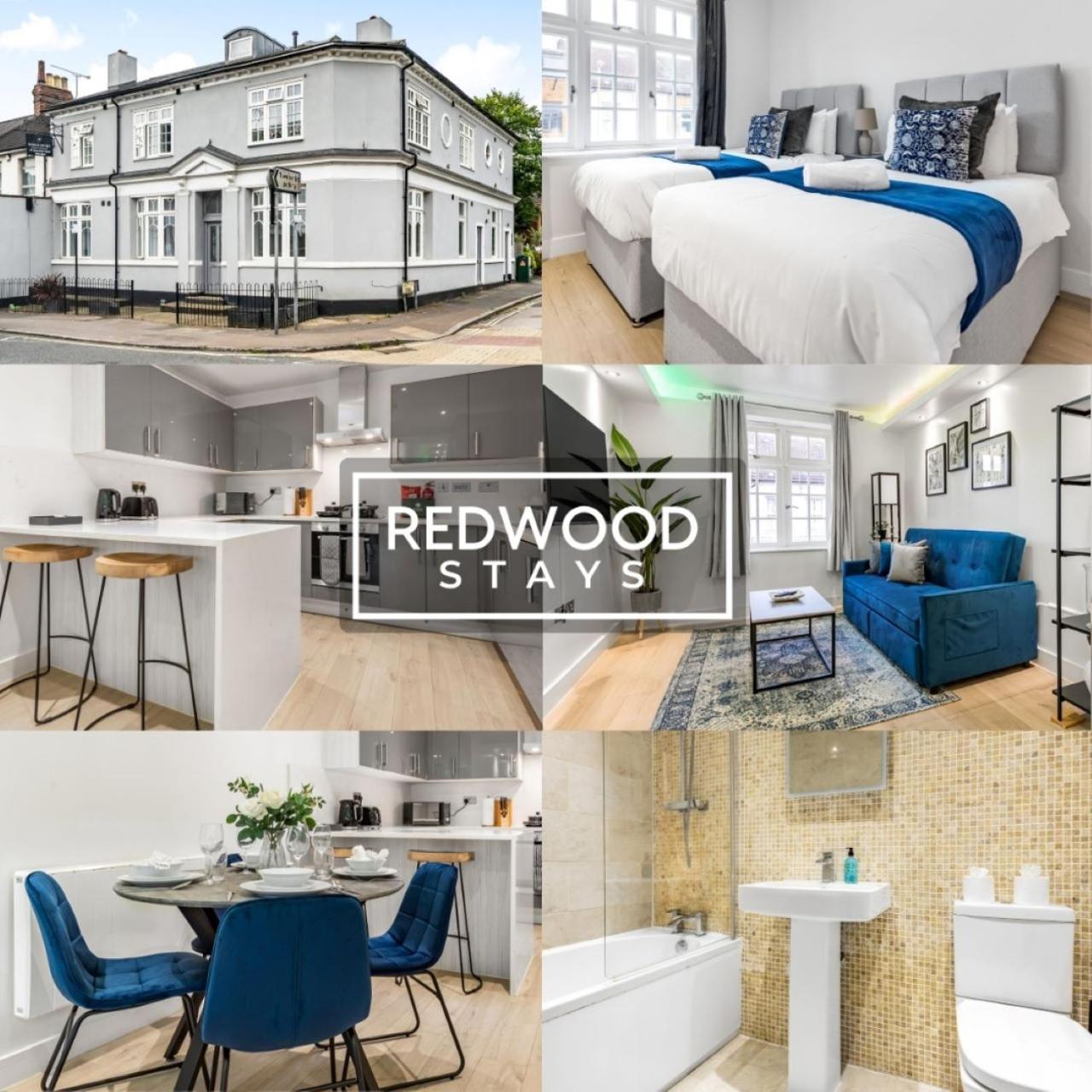 1 Bed 1 Bath Town Center Apartments For Corporates & Contractors, Wifi, Netflix And Parking On Selected Units By Redwood Stays Aldershot Eksteriør bilde
