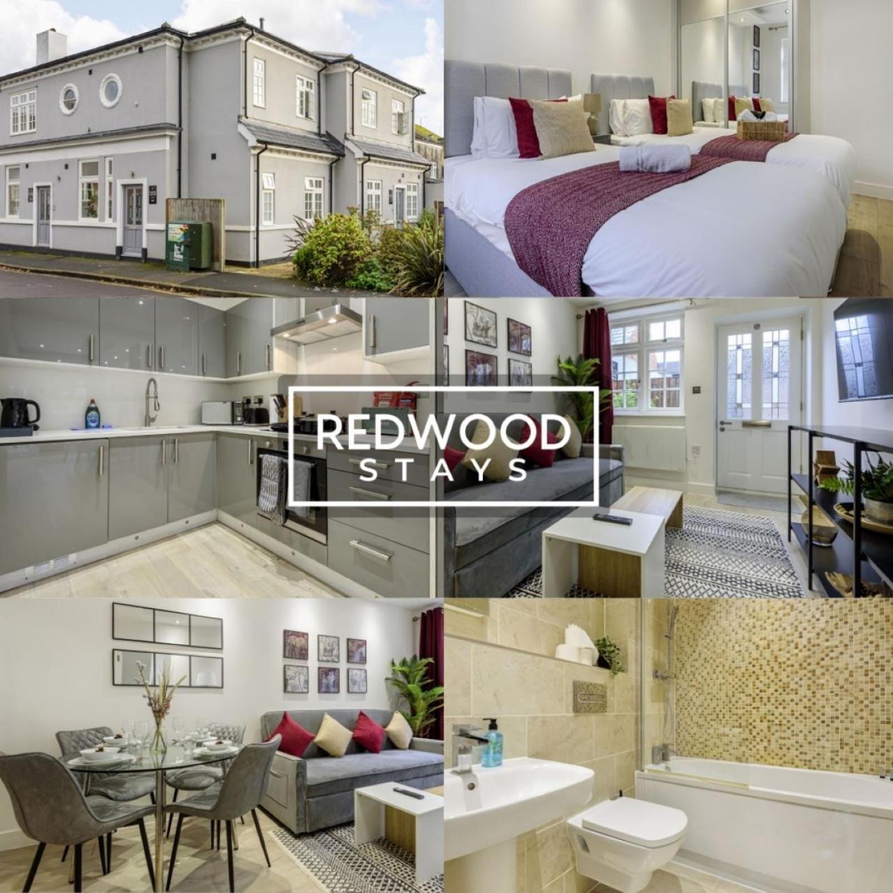 1 Bed 1 Bath Town Center Apartments For Corporates & Contractors, Wifi, Netflix And Parking On Selected Units By Redwood Stays Aldershot Eksteriør bilde