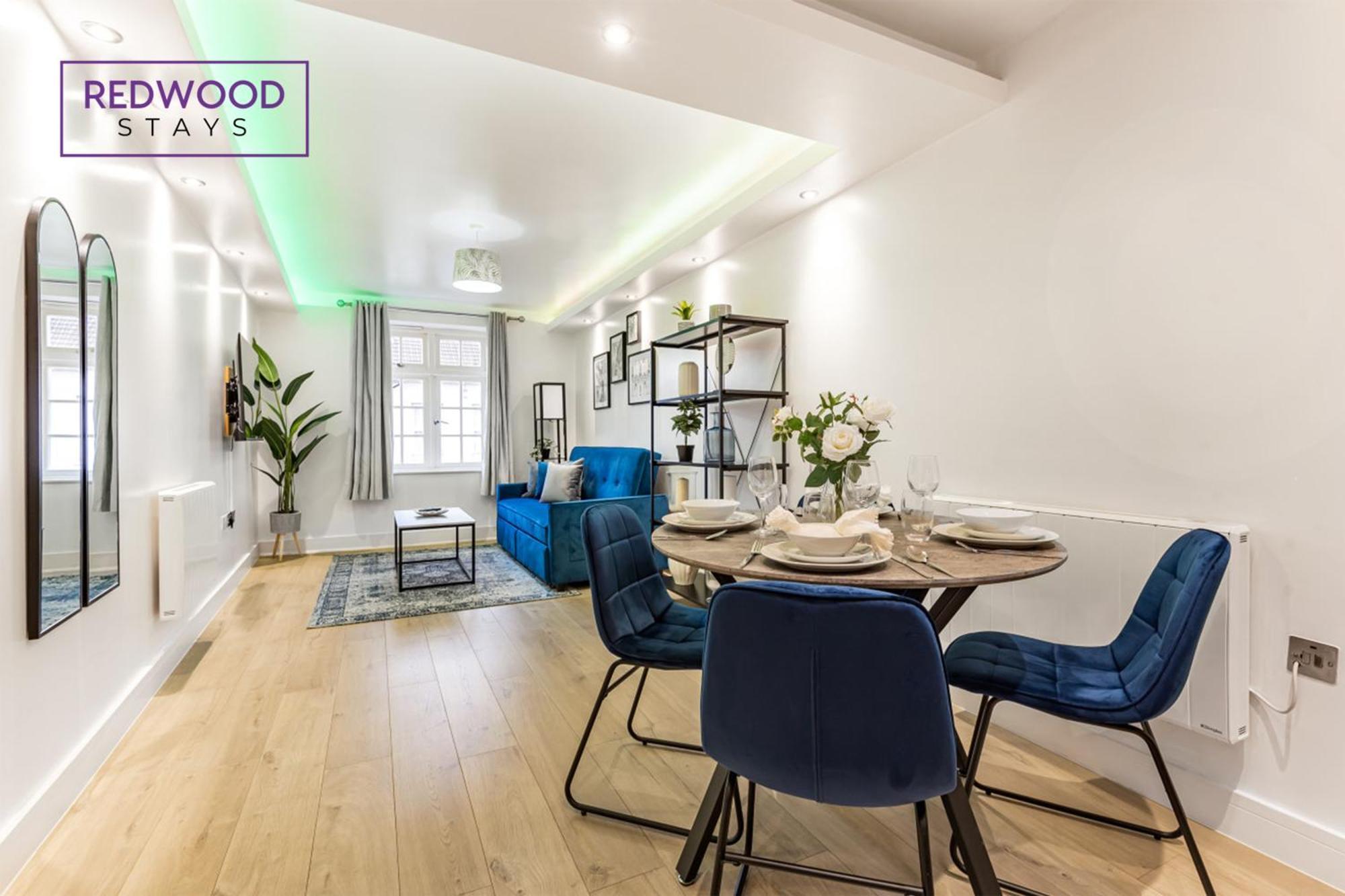 1 Bed 1 Bath Town Center Apartments For Corporates & Contractors, Wifi, Netflix And Parking On Selected Units By Redwood Stays Aldershot Eksteriør bilde