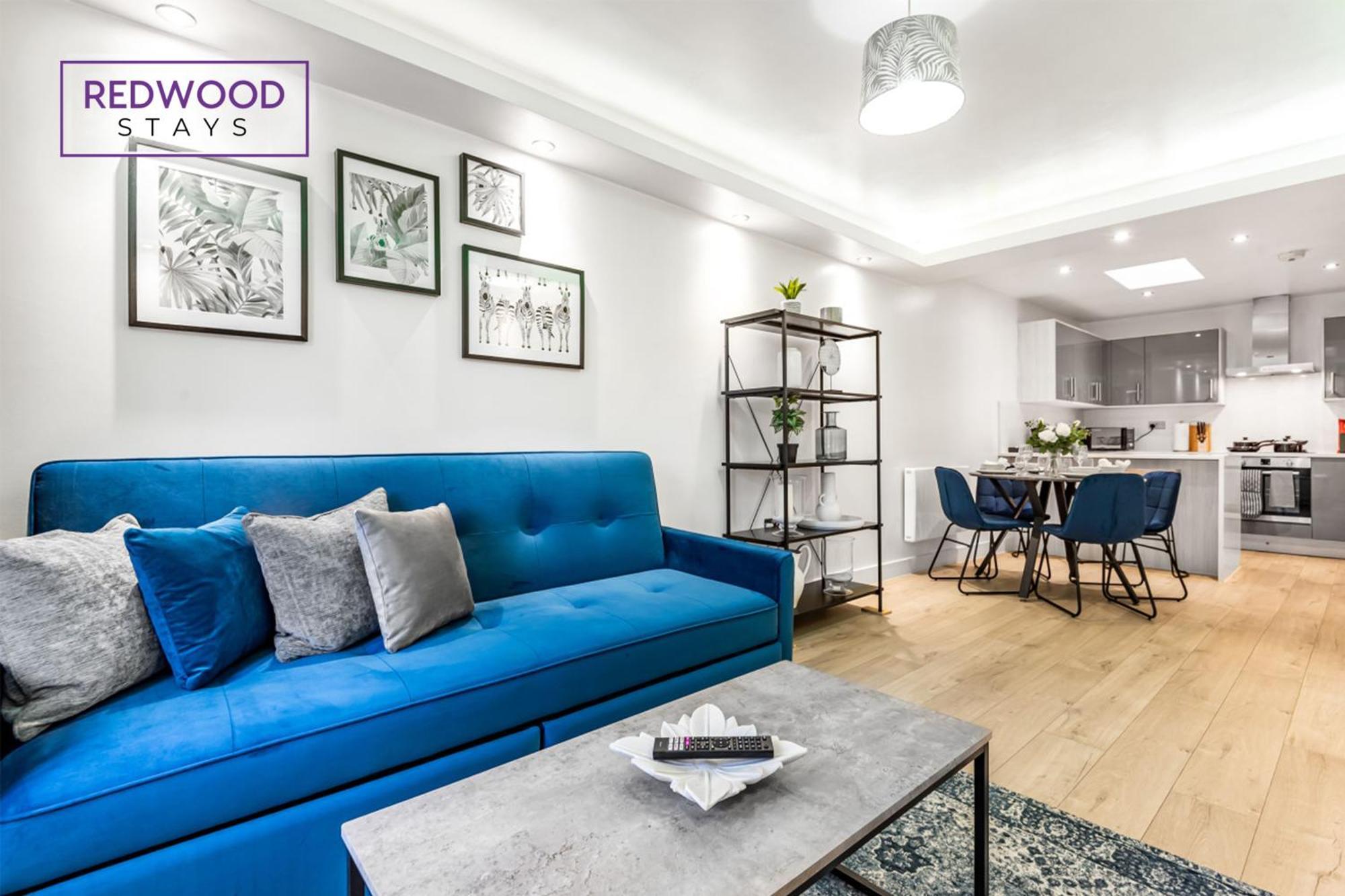 1 Bed 1 Bath Town Center Apartments For Corporates & Contractors, Wifi, Netflix And Parking On Selected Units By Redwood Stays Aldershot Eksteriør bilde