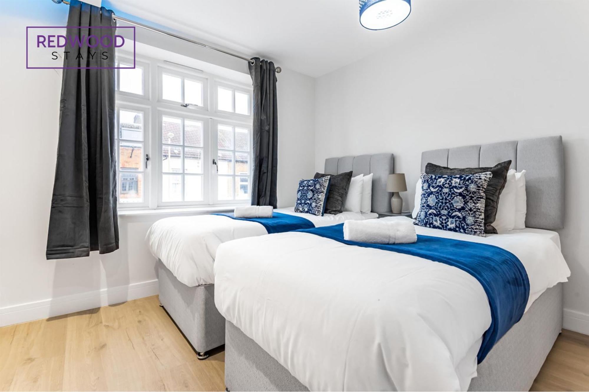 1 Bed 1 Bath Town Center Apartments For Corporates & Contractors, Wifi, Netflix And Parking On Selected Units By Redwood Stays Aldershot Eksteriør bilde