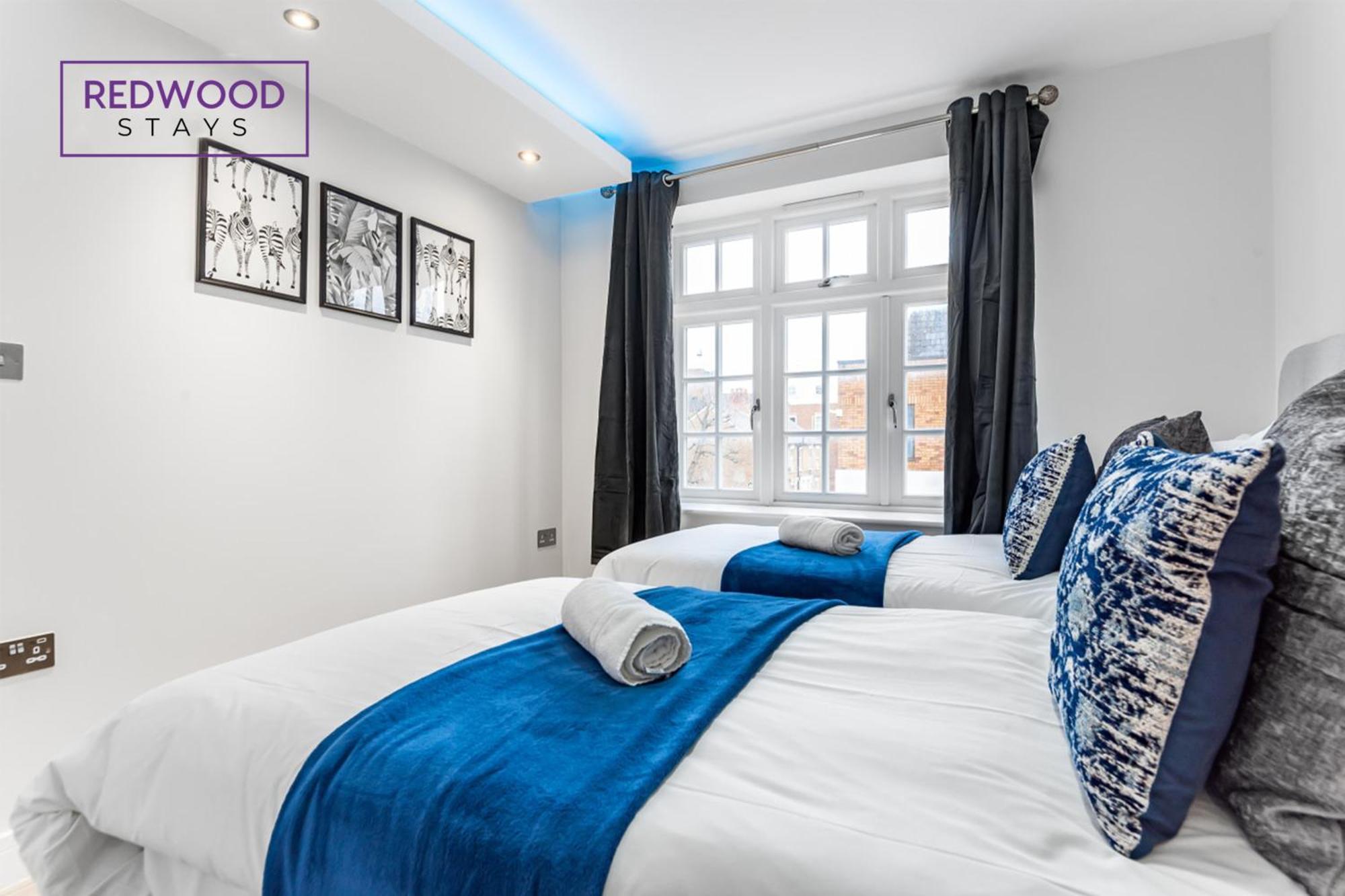 1 Bed 1 Bath Town Center Apartments For Corporates & Contractors, Wifi, Netflix And Parking On Selected Units By Redwood Stays Aldershot Eksteriør bilde