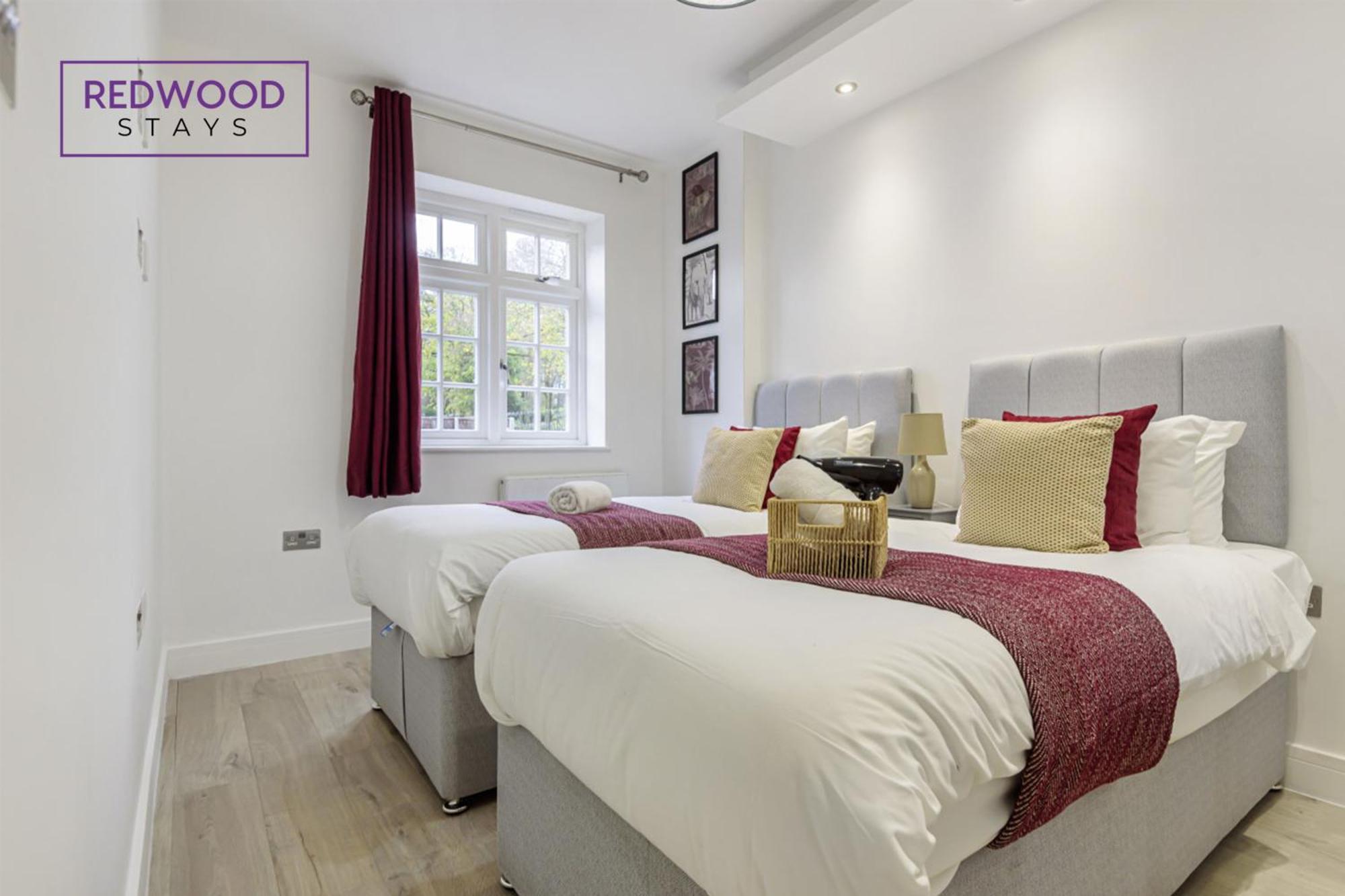 1 Bed 1 Bath Town Center Apartments For Corporates & Contractors, Wifi, Netflix And Parking On Selected Units By Redwood Stays Aldershot Eksteriør bilde