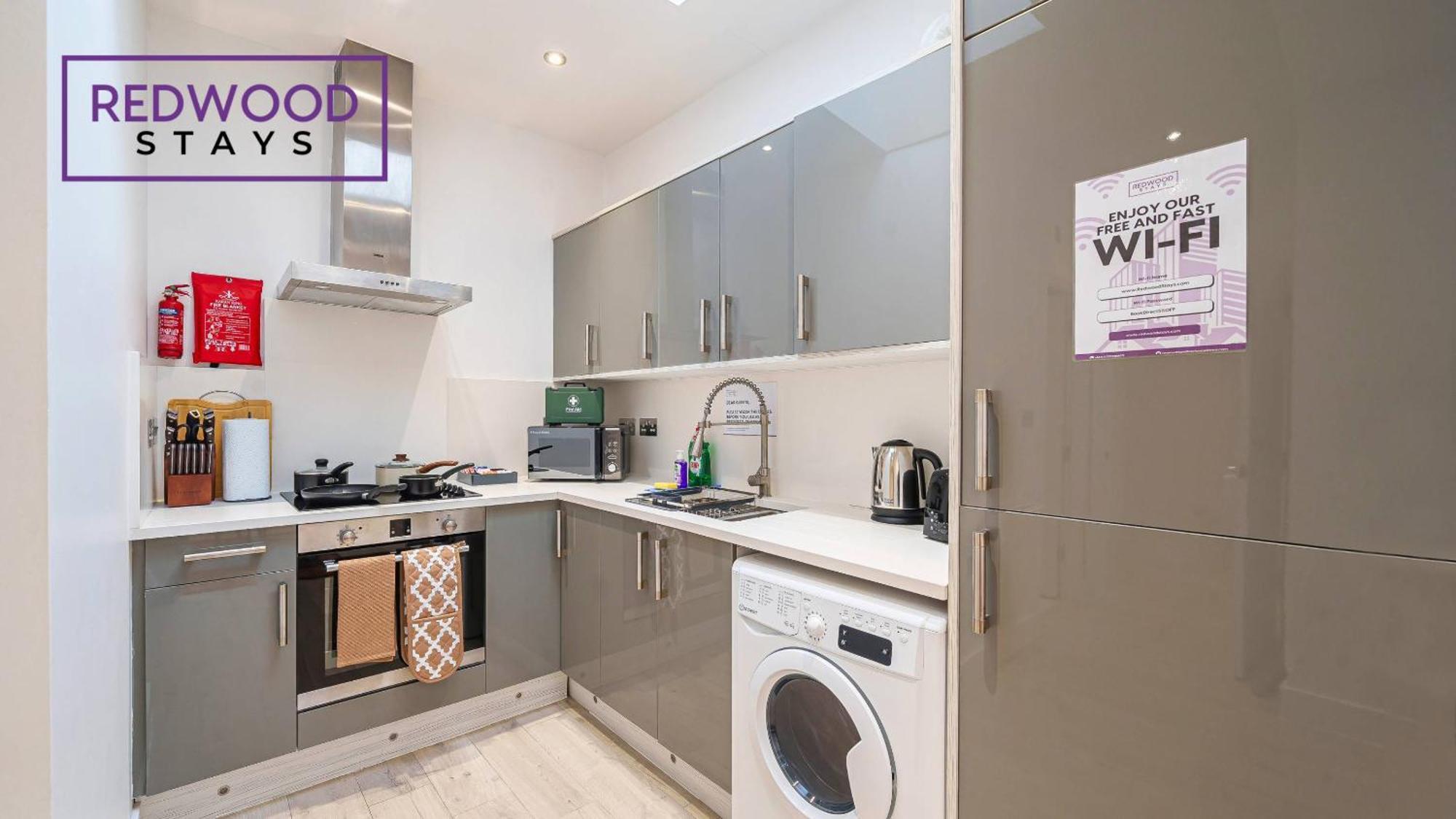 1 Bed 1 Bath Town Center Apartments For Corporates & Contractors, Wifi, Netflix And Parking On Selected Units By Redwood Stays Aldershot Eksteriør bilde