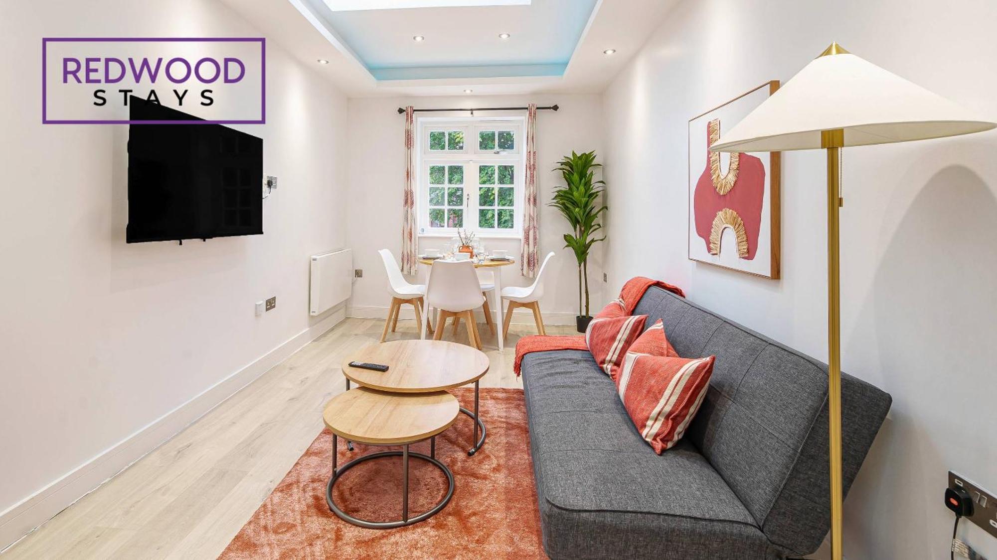 1 Bed 1 Bath Town Center Apartments For Corporates & Contractors, Wifi, Netflix And Parking On Selected Units By Redwood Stays Aldershot Eksteriør bilde