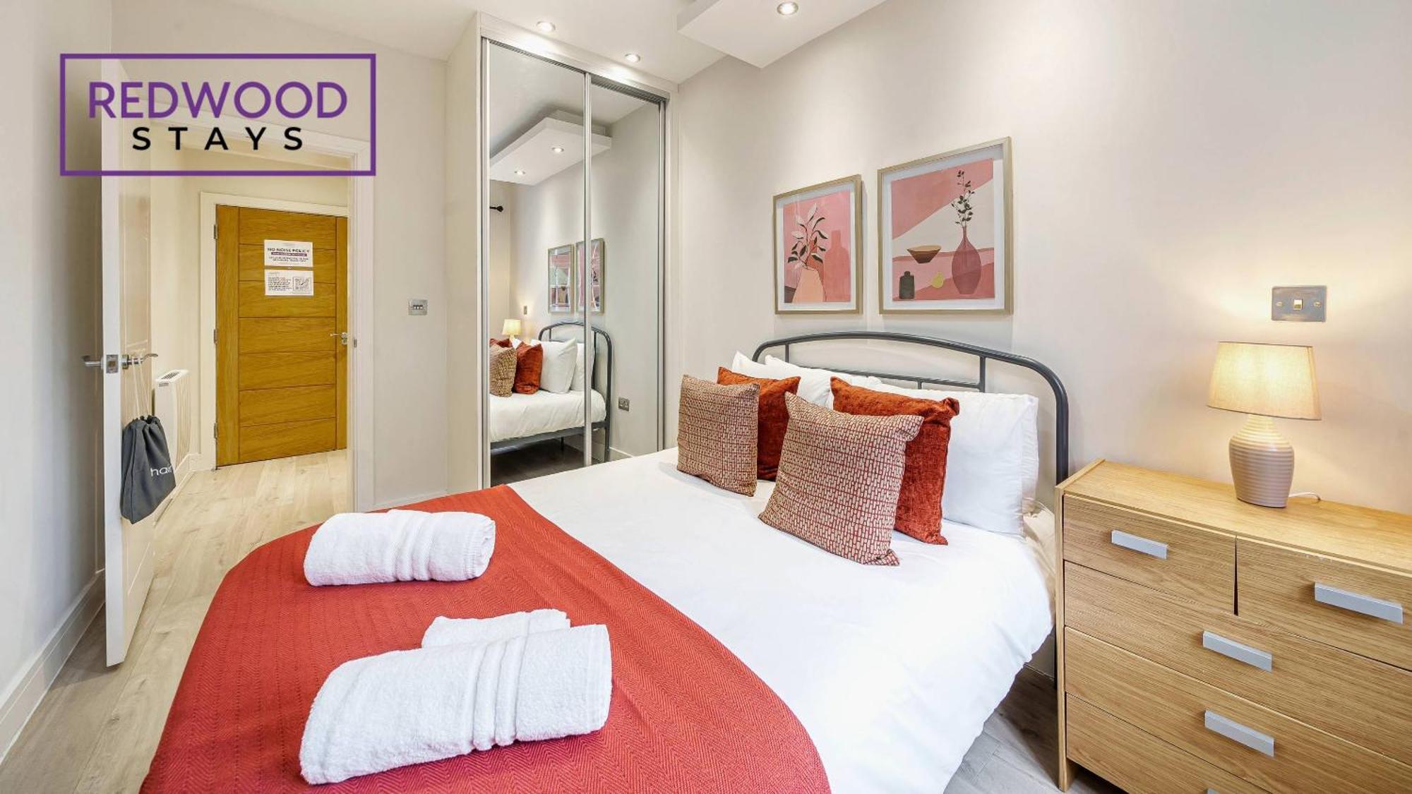 1 Bed 1 Bath Town Center Apartments For Corporates & Contractors, Wifi, Netflix And Parking On Selected Units By Redwood Stays Aldershot Eksteriør bilde